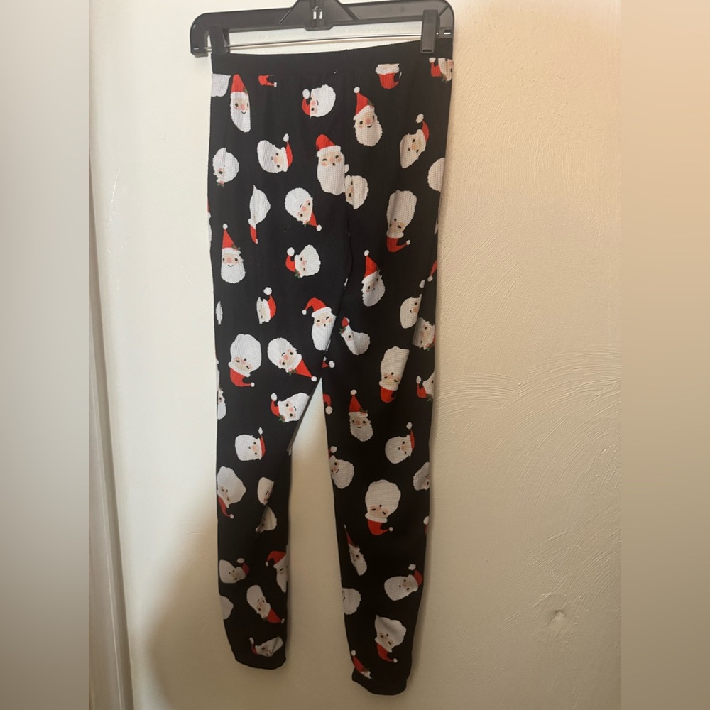 Santa Print Pajama Pants